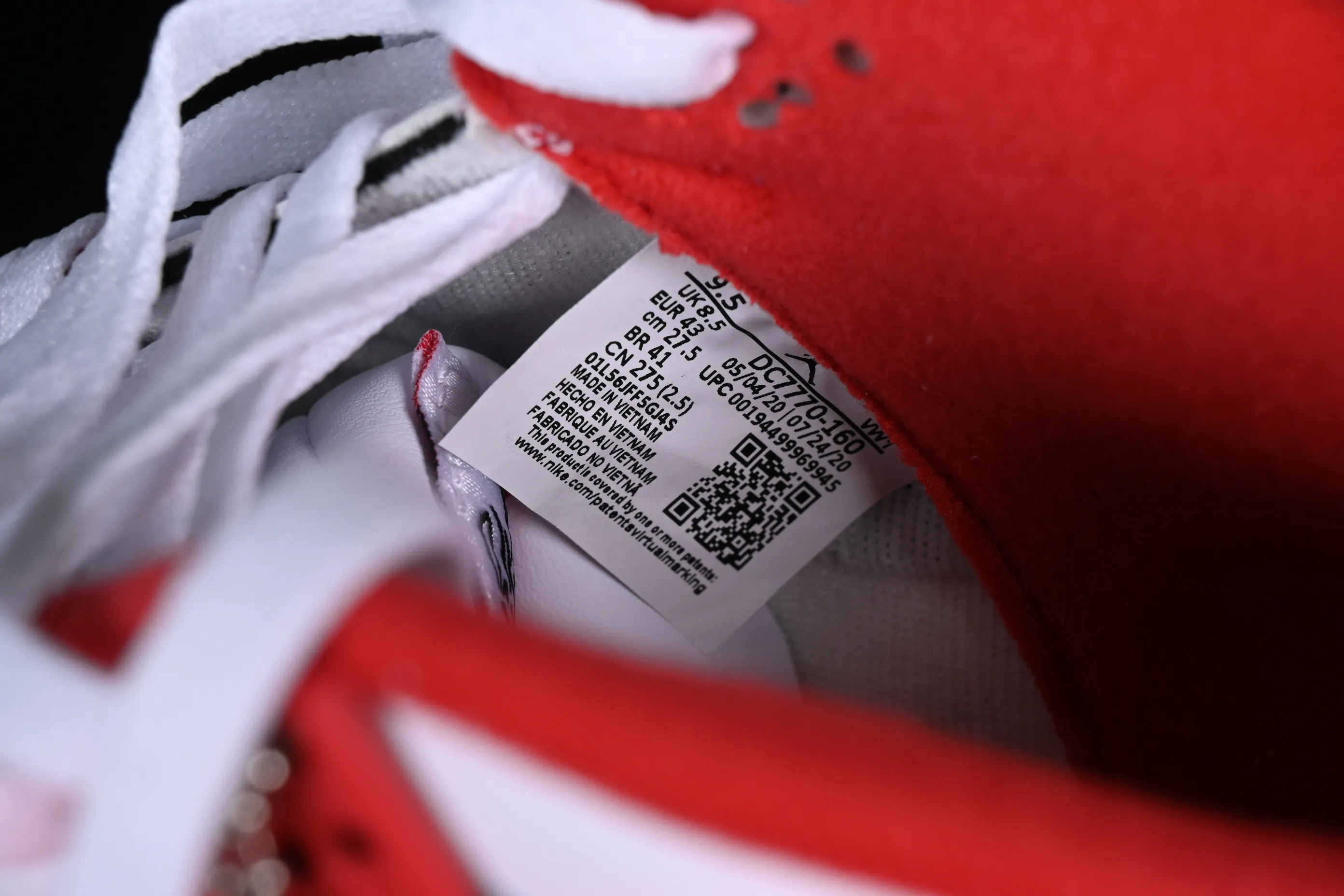 All categories Air Jordan Jordan series basketball shoes Air Jordan 4 LJR version Air Jordan 4 Retro "Fire Red" AJ4 Joe 4 white red flame red basketball shoes DC7770-160